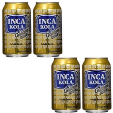 잉카콜라 4개세트 INCA Kola Peru Golden Kola 2liter Bottle 355ml