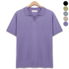 남자빅사이즈니트반팔