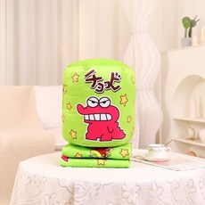 짱구 초코비 담요 쿠션 소파