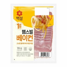 CJ 햄스빌 아침에 베이컨 70G, 1개