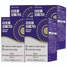 안국약품 리포좀 오메가 3 9g, 4개, 30정