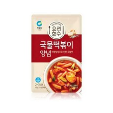 청정원기름떡볶이