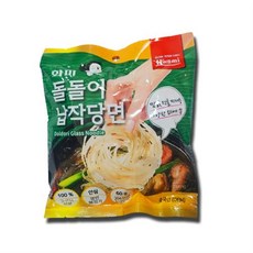 당면 화미 돌돌이 납작당면 60gX10개 무배 사리 1인분 밀키트, 10개, 60g