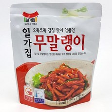 IN711 일가집 무말랭이 180g 오독오독 감칠 맛/일미/일가집/무말랭이/명이나물/단무지/양념깻잎/오이피클/장아찌/고추오이/오복채, MP 1