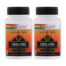 솔라레이 아유르베딕 허브 카랄루마 500mg 30정 2팩, 1개, 상세참조