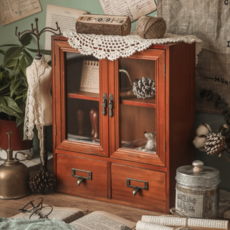 빈티지우드수납함