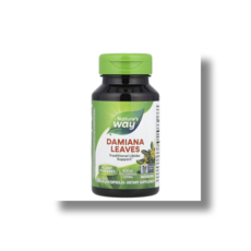 Nature's Way 다미아나 잎(Damiana Leaves) 400mg 베지 캡슐 100정, 1개
