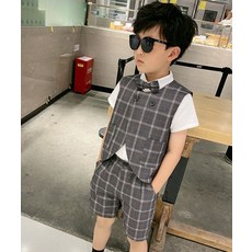 남아여름정장조끼