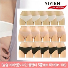 VIVIEN Rosebud 노라인 햄팬티 5종세트 택1 RS645
