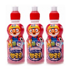 팔도 뽀로로 딸기맛, 36개, 235ml