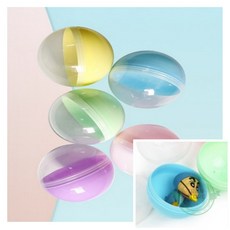 트랜스토어 반투명 뽑기 캡슐 75MM, 1개