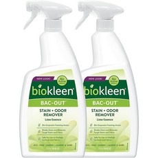 Biokleen 바이오클린 백아웃 얼룩 냄새 리무버 32oz(946ml) 2팩, 2개, 946ml - 헹켈스멜리무버