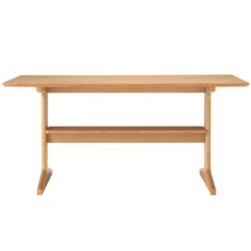 무인양품 MUJI 떡갈나무 리빙 다이닝 테이블 타입4 4549738727828, 내추럴