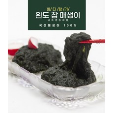 [10봉] 산지직송 급냉 큐브 완도산 국산 매생이 100 개별포장