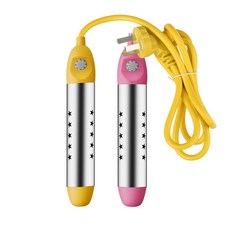 돼지꼬리히터 전기 온수 물 데우는 기계 동파 방지 순간 온수기 봉 캠핑, C. 핑크 2500W
