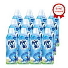 프레쉬모닝 1L x12개 고농축 섬유유연제 버넬, 버넬 프레쉬모닝 1L x12개 고농축 섬유유연제, 12개