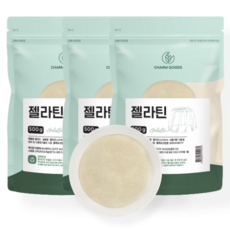 서 우 100% 젤라틴 분말 500g, 3개