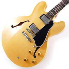 Gibson Custom Murphy Lab 1959 ES-335 Reissue Ultra Light Aged Semi-Hollow Electric Guitar Vintage Natural, One Size, One Color, 단일 옵션