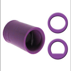 볼링 중약지 USA 인서트 contour finger grip purple, 1개