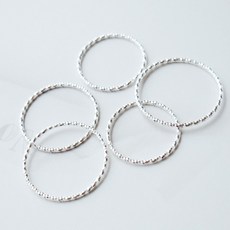 은목걸이반지세트