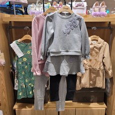 치크 #파격할인#부드러운소재#완전 편한 여아 맨투맨+치랭스 세트