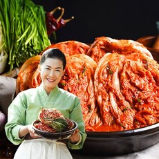 산사연x유정임 명인 프리미엄 연 포기김치 10kg(5kgX2), 5kg, 2개