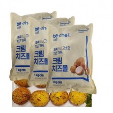 동원 크림치즈볼-1박스(1kgx10팩) 업소전문용, 상세페이지 참조