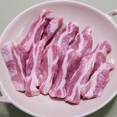 [암퇘지만 고집] 한돈 가브리살 등심덧살 구이용(냉장), 1개, 300g