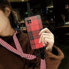 OPPOA32 핸드폰케이스 여성 트렌드 A92S 보호케이스 OPPOA52 실리콘 소프트쉘 A72 걸개 밧줄 A325G 판