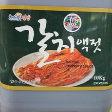 맛깔난 밥상 남해 추자 전라갈치액젓10kg, 1개, 10kg