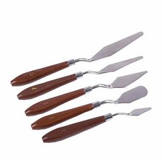 5Pcs/set Stainless Steel Spatula Kit Palette Gouache Supplies/750272, 상세내용참조, 상세내용참조, 상세내용참조