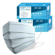 더착한 비말차단 마스크 (KF-AD) / 더착한 쁘띠럽 마스크, KFAD 식약처허가 2BOX 100매