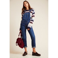 LEVI'S 리바이스 오리지날 501 진청 롤드 데님 오버롤 점프수트