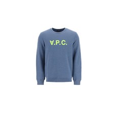 아페쎄 APC 플록 네온로고 맨투맨 PIA MARINE CHINE