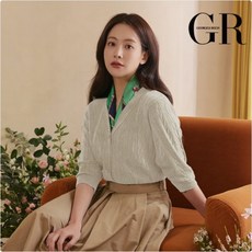 GR PRE-FALL 케이블 니트 자켓 3종