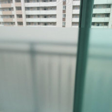 무점착시트지 암막 열차단 사생활 보호 인테리어1롤 92cmx25M, 불투명흰색(무늬X)