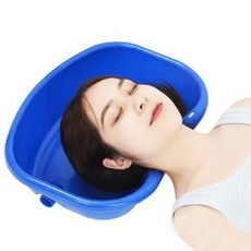 다파요몰 누워서 머리감기 환자용 간이 세면대 이동식 샴푸대 간이세발기 간병 요양원, 원컬러, 2개