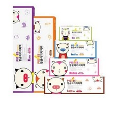 피그비 항균아기지퍼백 투명 필수6종 패키지, 9세트