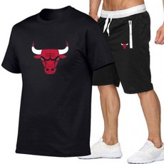 시카고불스 여름세트 C00 NBA 티셔츠 반바지 빅사이즈 남자 여자 슈팅 져지 저지 농구 팀 복 상의 밴딩바지