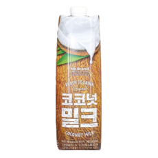 리얼 코코넛 밀크 1L, 4개