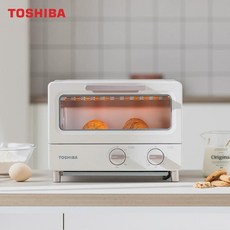 토시바/도시바오븐 가정용 소형 전기오븐 TD7080 일식 왕홍 미니 베이킹 작은오븐, 흰색