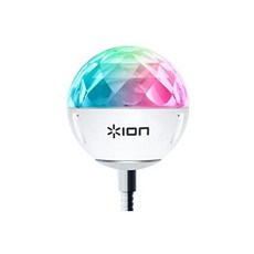 ION 오디오 파티 볼 USB 음악과 동기화되는 초소형 USB 전원 공급 파티 조명 디스플레이 노트북 TV 및, One Color, 상세 설명 참조0