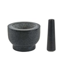 제이미올리버돌절구 가정용 약 공이 맷돌 방망이 마늘 사발, 1개, 중형/A