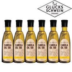 삼립 그릭슈바인 카놀라유 500ml 6병/식용유/채종유, 6개