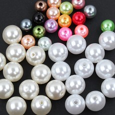 진주구슬 구슬 비즈 벌크 대용량 6mm 1봉5 000개 500g, 진주벌크10mm-07그린