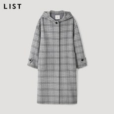 리스트 리스트 21FW 탭 후드 핸드메이드 코트_TWHCTL80210_MG