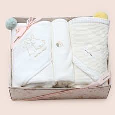 밍크뮤 [밍크뮤]CR)베리요루겉싸개/속싸개/목욕타올3종세트