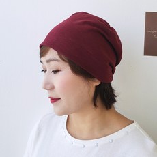 중년두건모자