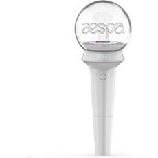 [정품] aespa 공식 응원봉 (에스파 공식 응원봉) 특전 포토카드 카리나 지젤 윈터 닝닝 1세트 포함