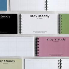 만년형 위클리 플랜 stay steady 스터디플래너 (6개월), 오트